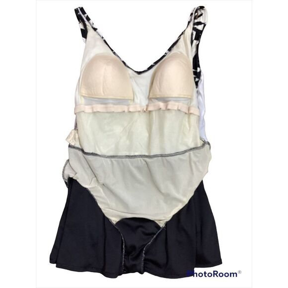 Vintage White Stag Skirted Swimsuit 16/18 - Picture 5 of 9